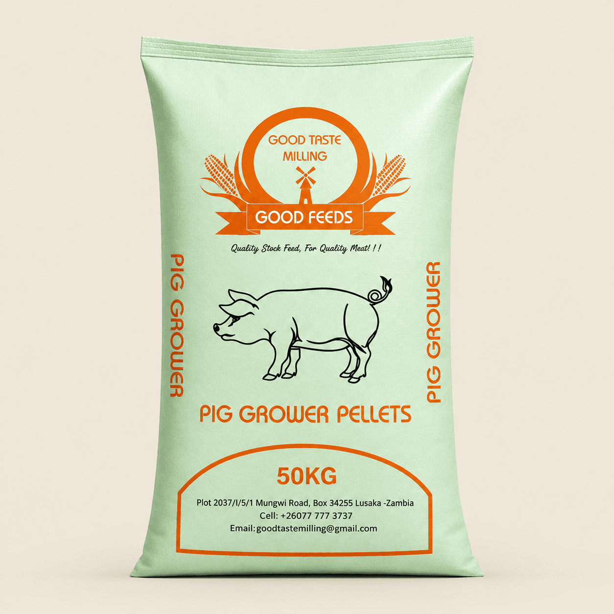 Pig Grower Pellets - 50KG, 50 kg